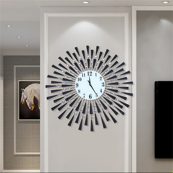 Wall Clocks For Living Room | Wayfair